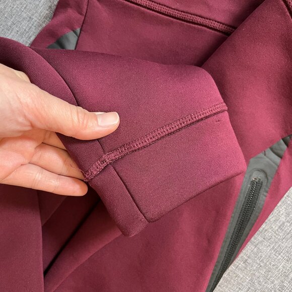 Nike Therma Sphere Max Training Hoodie Jacket - Men's Size M - Dark Red - Picture 14 of 15